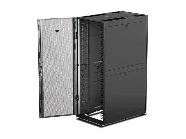 APC NetShelter SX Networking Enclosure with Sides - Rack svart 48U...