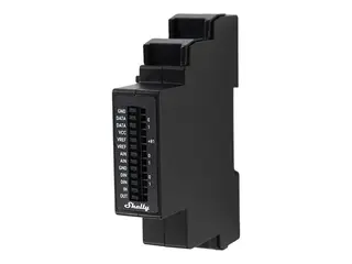 Shelly Pro Series - Sensorutvidelsesmodul svart