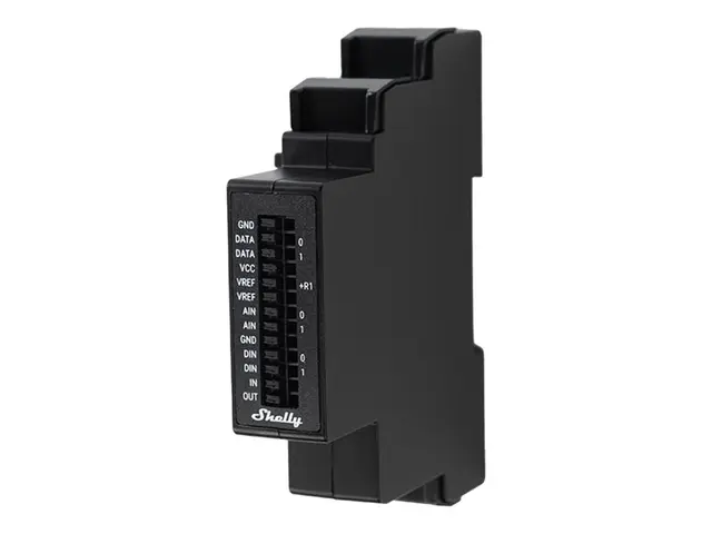 Shelly Pro Series - Sensorutvidelsesmodul - svart