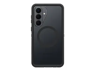 OtterBox Defender Series Pro XT - Baksidedeksel for mobiltelefon robust - polykarbonatlag, termoplastisk elastomer (TPE) - mørk side (klar / svart) - for Samsung Galaxy S26+