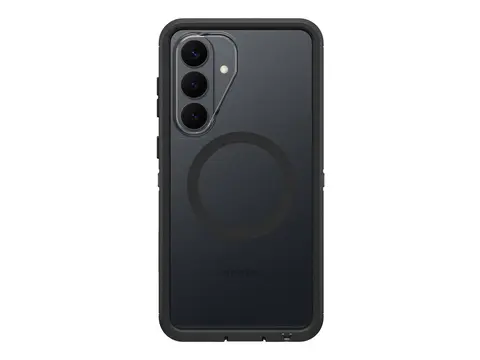 OtterBox Defender Series Pro XT - Baksidedeksel for mobiltelefon robust - polykarbonatlag, termoplastisk elastomer (TPE) - mørk side (klar / svart) - for Samsung Galaxy S26+