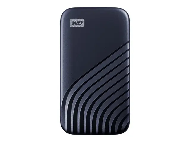 WD My Passport SSD WDBAGF0020BBL - kryptert 2 TB ekstern (bærbar) ...