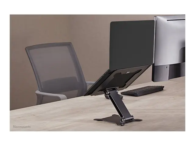 Neomounts - Stativ sammenleggbar for notebook aluminium svart skje...
