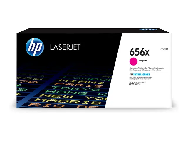 HP 656X - Høy ytelse - magenta - original - LaserJet - tonerpatron...