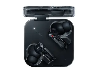 Nothing Ear (3) - True wireless-hodetelefoner med mikrofon i øret - Bluetooth - aktiv støydemping - svart