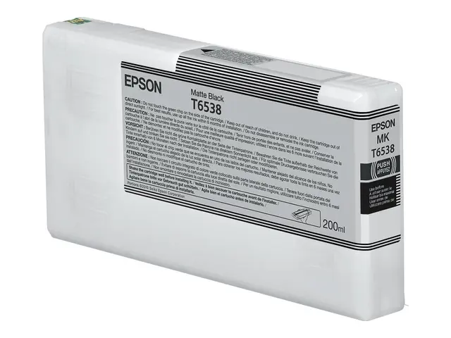 Epson T6538 - 200 ml matt svart original blekkpatron