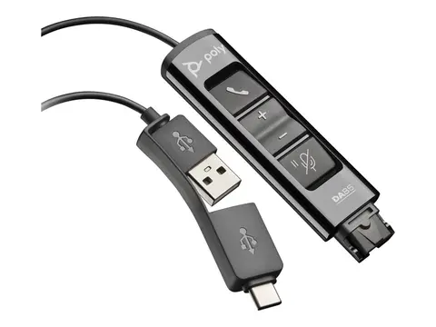 HP Poly DA75 - Lydkort - USB-C / USB-A for Victus by HP Laptop 16; Laptop 14, 15, 17; Pavilion Plus Laptop 14, 16