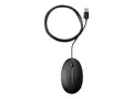 HP Desktop 320M - Mus - 3 knapper - kablet USB