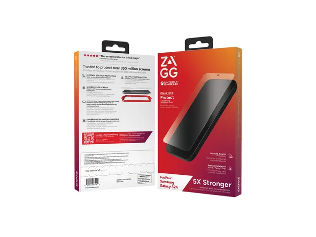 ZAGG InvisibleShield Glass Elite - Skjermbeskyttelse for mobiltele...