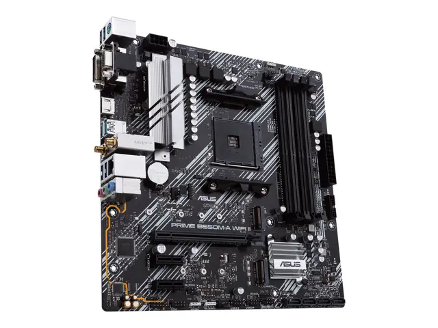 ASUS PRIME B550M-A WIFI II - Hovedkort micro ATX Socket AM4 AMD B5...