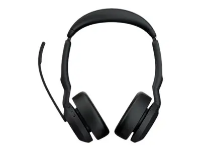 Jabra Evolve2 55 MS Stereo - Hodesett on-ear Bluetooth trådløs akt...