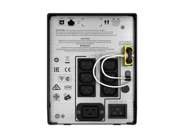 APC Smart-UPS C 2000VA LCD - UPS AC 230 V 1300 watt 2000 VA USB ut...