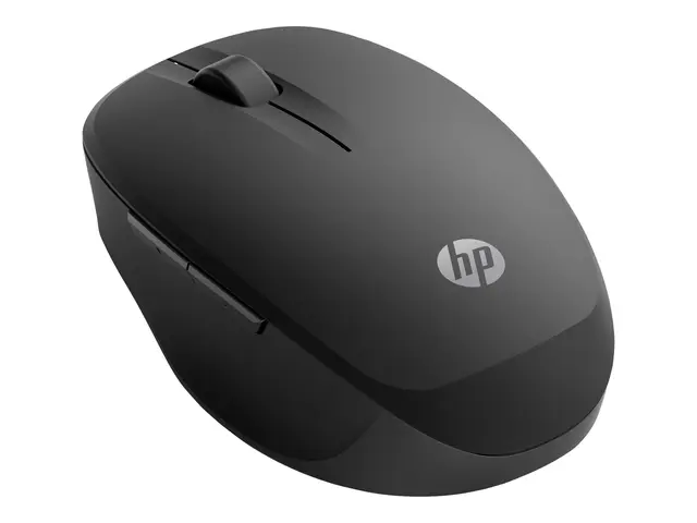 HP Dual Mode - Mus trådløs Bluetooth, 2.4 GHz USB mottaker svart f...