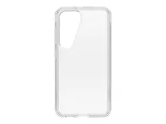 OtterBox Symmetry Series - Baksidedeksel for mobiltelefon antimikrobielt - polykarbonat, syntetisk gummi - blank - for Samsung Galaxy S23