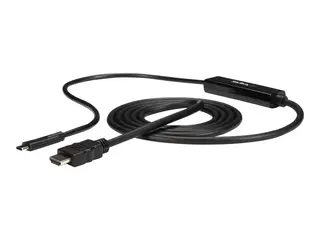 StarTech.com USB C to HDMI Cable - 3 ft / 1m USB-C to HDMI 4K 30Hz - USB Type C to HDMI - Computer Monitor Cable (CDP2HDMM1MB) - Ekstern videoadapter - USB-C - HDMI - for P/N: TB33A1C