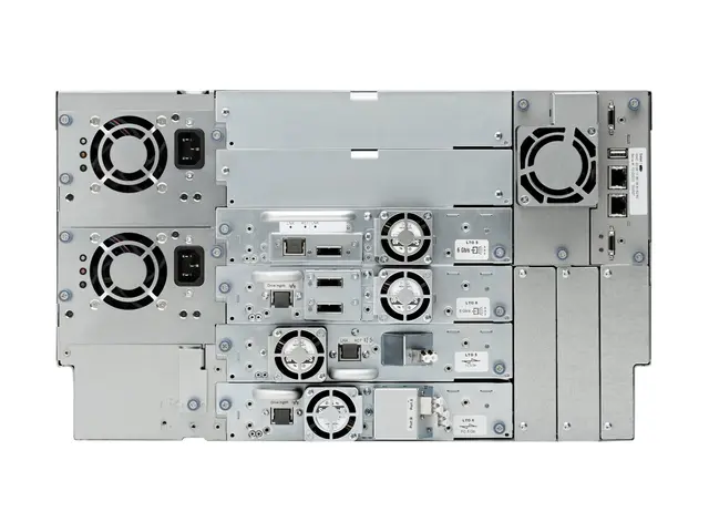 HPE StoreEver MSL6480 Scalable Base Module - Båndbibliotek - spor:...