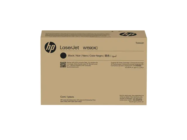HP 159X - Høy ytelse - svart - original - LaserJet - boks - tonerp...