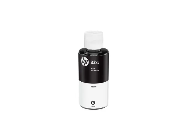 HP 32XL - 135 ml høykapasitets svart original blekkrefill for Smar...