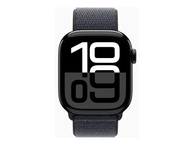 Apple Watch Series 10 (GPS) - 42 mm jet svart aluminium smartklokk...