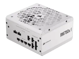 CORSAIR RMx Series RM750x SHIFT Strømforsyning (intern) - ATX12V 3.0/ EPS12V 2.92 - 80 PLUS Gold - AC 100-240 V - 750 watt - hvit