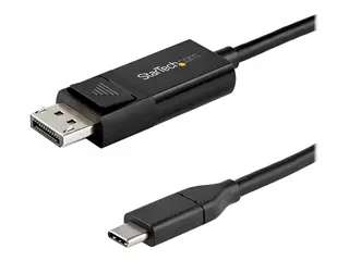 STARTECH.COM 3.3 ft. 1m USB-C to DisplayPort 1.4 Cable - Bi-Directional