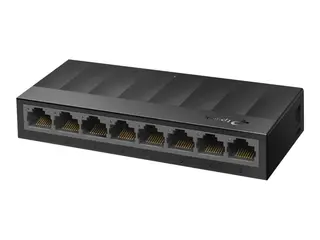 TP-Link LiteWave LS1008G - Switch - ikke-styrt 8 x 10/100/1000 - stasjon&#230;r, veggmonterbar