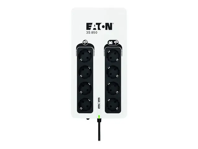 Eaton 3S 850 - UPS - AC 220-240 V - 510 watt - 850 VA - enkeltfase...