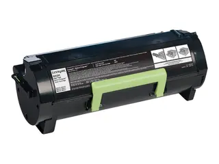 Lexmark 602H - Høy ytelse - svart original - tonerpatron LCCP, LRP - for Lexmark MX310, MX410, MX510, MX511, MX611