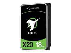 Seagate Exos X20 ST18000NM000D Harddisk - 18 TB - intern - SAS 12Gb/s - 7200 rpm - buffer: 256 MB