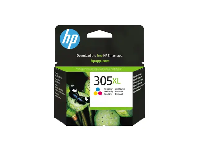HP 305XL - 5 ml Høy ytelse farge (cyan, magenta, gul) original ble...