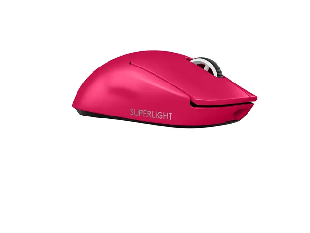 Logitech G PRO X SUPERLIGHT 2 SE - Mus - gaming optisk - 5 knapper - trådløs - 2.4 GHz - USB Logitech LIGHTSPEED-mottaker - magenta 