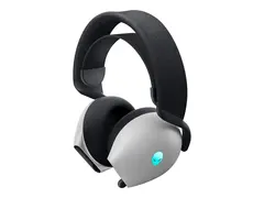 Alienware Tri-Mode Wireless Gaming Headset AW725H Hodesett - full st&#248;rrelse - Bluetooth / 2,4 GHz radiofrekvens - tr&#229;dl&#248;s, kablet - 3,5 mm jakk - m&#229;nelys