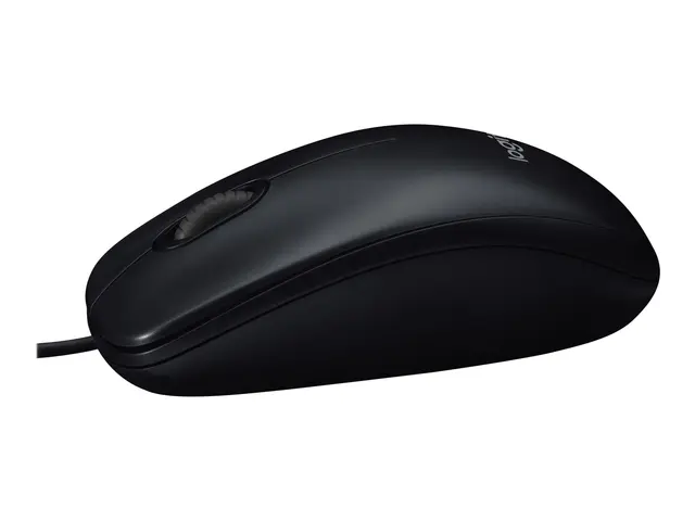 Logitech B100 - Mus - høyre- og venstrehåndet - optisk - 3 knapper...