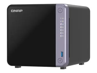 QNAP TS-432X-4G - NAS-server - 4 brønner SATA 6Gb/s - RAID 0, 1, 5, 6, 10, 50, JBOD, 60 - RAM 4 GB - Gigabit Ethernet / 2.5 Gigabit Ethernet / 10 Gigabit Ethernet - iSCSI støtte