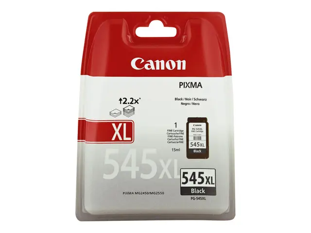Canon PG-545XL - 15 ml - Høy ytelse - svart - original - blekkpatr...