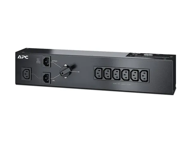 APC Service Bypass Panel - Strømfordelerenhet (kan monteres i rack...