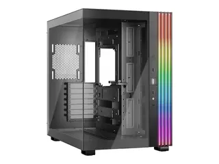 be quiet! Light Base 600 DX - Midi-t&#229;rn - ATX sidepanel med vindu (glass) - ingen str&#248;mforsyning (ATX / PS/2) - svart - USB/lyd