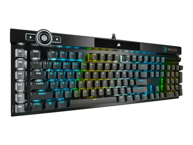 CORSAIR Gaming K100 RGB - Tastatur - bakgrunnsbelyst - USB - Nordi...