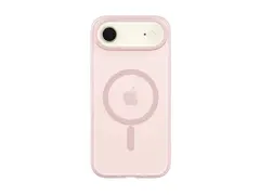 Belkin SheerForce Grip Series - Baksidedeksel for mobiltelefon MagSafe-samsvar - laget av resirkulerte materialer - rosa - for Apple iPhone Air