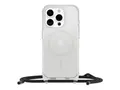 OtterBox React Series - Baksidedeksel for mobiltelefon halskjede - MagSafe-samsvar - blank - for Apple iPhone 16 Pro Max
