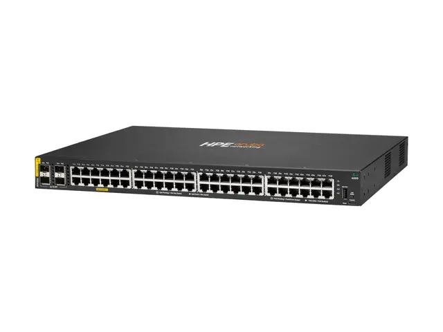 HPE Aruba Networking CX 6000 48G Class4 PoE 4SFP 740W Switch - L3 ...