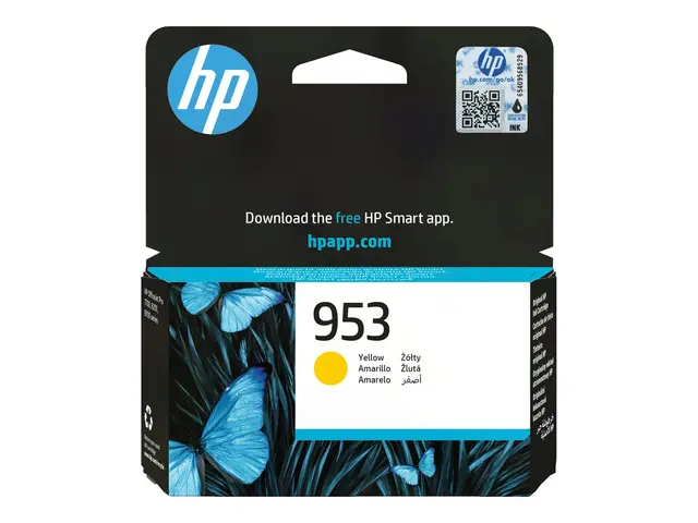 HP 953 - 8.5 ml gul original Officejet blekkpatron