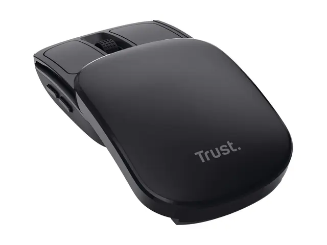 Trust Zylo - Mus foldable, pocket høyrehendt optisk 6 knapper tråd...
