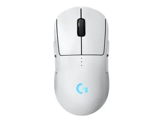 Logitech G PRO 2 - Mus - gaming - høyre- og venstrehåndet optisk - 8 knapper - trådløs, kablet - 2.4 GHz, USB - USB Logitech LIGHTSPEED-mottaker - hvit