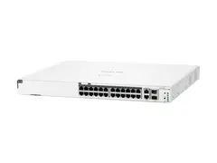 HPE Networking Instant On 1960 24G 20p Class4 4p Class6 PoE 2XGT 2SFP+ 370W Switch Switch - L3 Lite - Styrt - 24 x 10/100/1000 + 2 x 10 Gigabit SFP+ + 2 x 100/1000/10GBase-T - rackmonterbar - PoE (370 W)