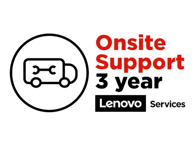 Lenovo Onsite Upgrade - Utvidet serviceavtale deler og arbeid (for...