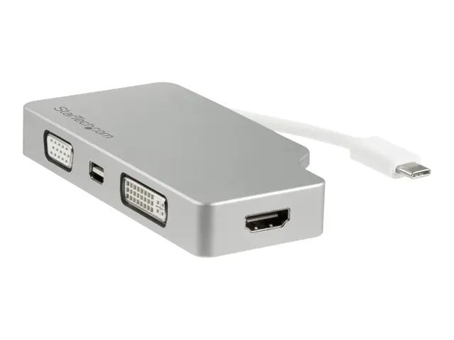 StarTech.com USB C Multiport Video Adapter with HDMI, VGA, Mini Di...