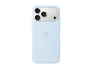 Apple - Beskyttende deksel for mobiltelefon MagSafe-samsvar - silikon - crisp blue - for iPhone 18 Pro Max