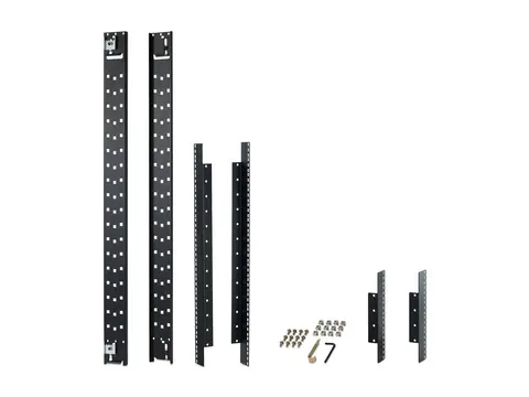APC - Tannstangsett - svart - 42U - for P/N: NBPD0150, SMX2KR2UX145, SMX3000LVUS, SMX3KR2UNCX145, SRT1000RMXLI, SRT1000RMXLI-NC