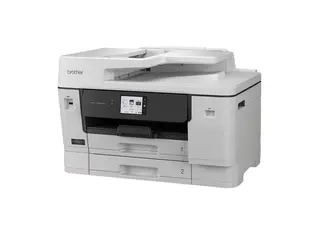Brother MFC-J6960DW - Multifunksjonsskriver farge - ink-jet - A3 (297 x 420 mm) (original) - A3/Ledger (medie) - opp til 25 spm (kopiering) - opp til 31 spm (trykking) - 500 ark - 33.6 kbps - USB 2.0, LAN, Wi-Fi(n), USB 2.0 vert